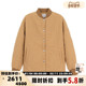 女士宽松立领单排扣棉服外套银泰百货精品 MAISON KITSUNE 301574