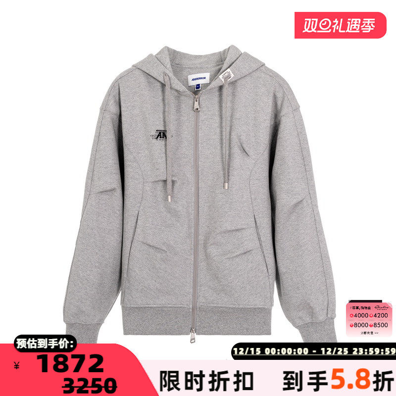 ADERERROR中性连帽卫衣
