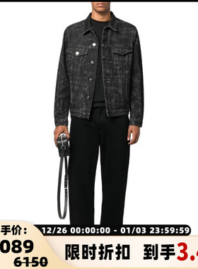 【断码】Etudes x 巴斯奎特联名男士暗纹牛仔夹克外套301596