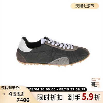 Maison Margiela男士复古菱格低帮休闲运动鞋德训鞋 银泰 301574
