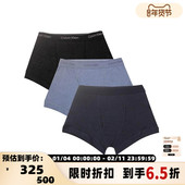 银泰百货精品 Calvin 301365 平角内裤 三条装 Klein 24秋冬男士