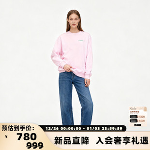 VETEMENTS秋冬男女同款 301446 喷绘logo套头卫衣银泰百货