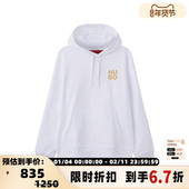 Hugo 300095 HUGO系列环保面料连帽卫衣银泰 Boss雨果博斯 男士