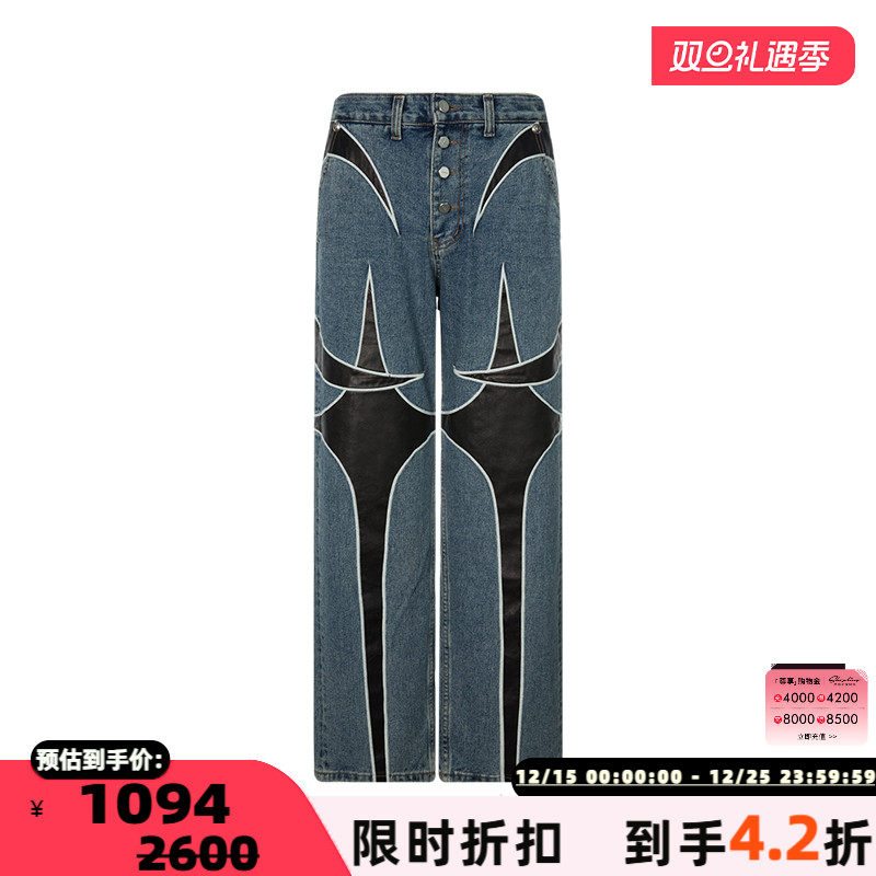 THUGCLUB男士牛仔裤长裤