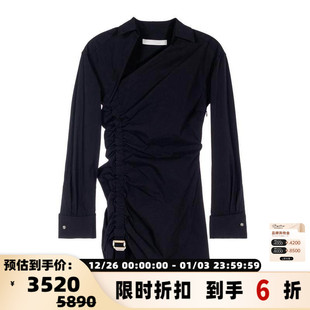 连衣裙银泰百货精品 秋冬女士长袖 301574 LEE DION