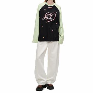 银泰百货精品 简约牛仔长裤 301261 Sandra秋男女同款 Alexia