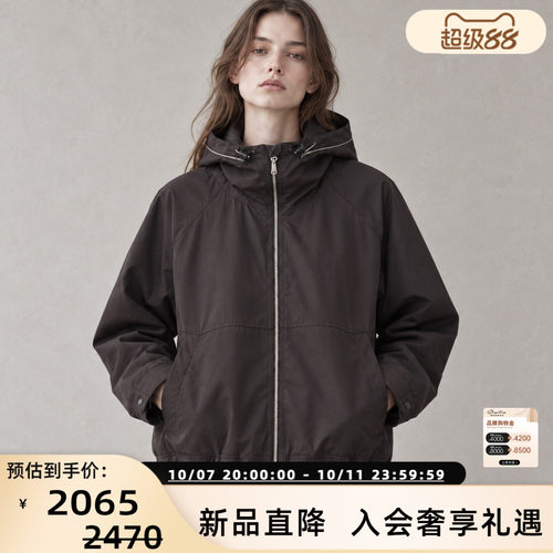 LOWCLASSIC26秋冬女士连帽夹克