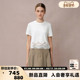 25春夏女士圆领蕾丝拼接T恤银泰百货精品 DIANA VEVINA 301489
