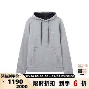 Boss 卫衣 雨果博斯 纯色抽绳连帽长袖 300095 男士 Hugo