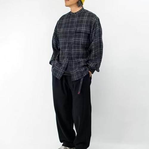 白山/WHITE MOUNTAINEERING 秋冬男士格子长袖衬衫银泰百货301524