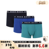 银泰百货 Hugo 300095 棉质平角内裤 三件套装 Boss雨果博斯 男士