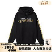 连帽长袖 Versace范思哲 卫衣银泰百货300095 宽松版 薄绒款 VJC 男士