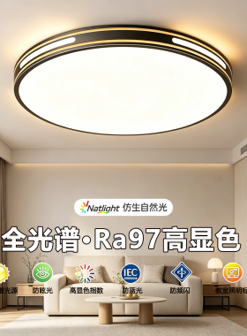 卧室灯主卧2026新款led吸顶灯现代简约客厅房间餐厅书房阳台灯具