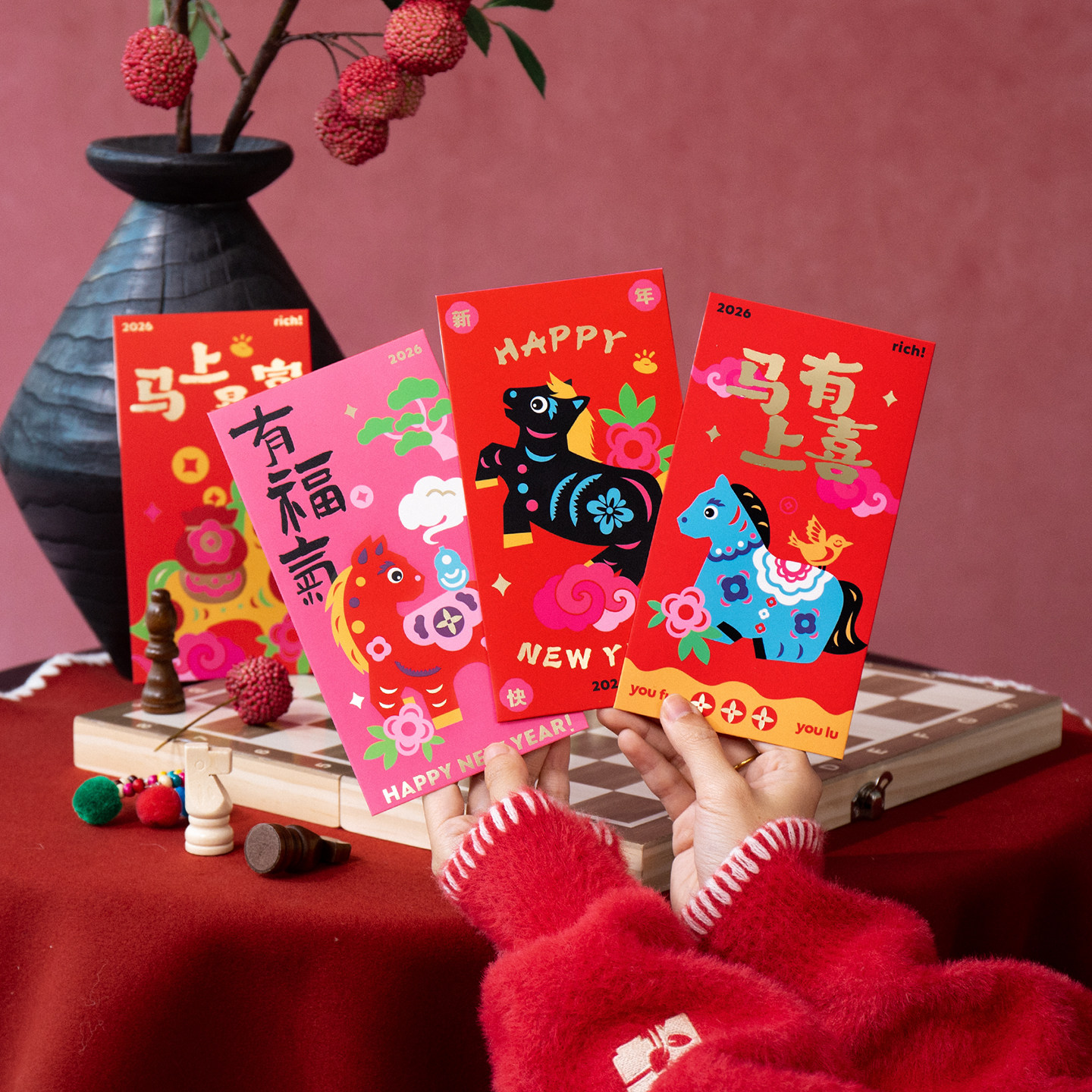 小日不翻篇 马年新款高档大红包2026年新年利是封国潮过年压岁包,节庆用品/礼品,红包/利是封,淘宝优惠券,粉丝福利购,淘宝优惠卷