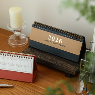 小日子不翻篇 2026横版计划mini台历ins学生日历打卡备忘桌面摆件