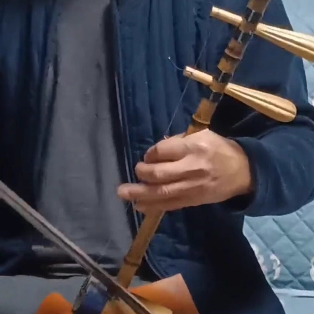 专业演奏京胡西皮4号E调福建闽侯优质紫竹黄杨轴全套配件包邮