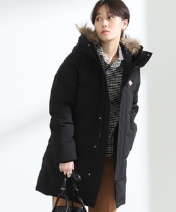 2025冬季 联名款 新品 连帽尼龙羽绒服 BEAMS 大真毛领中长款 日单