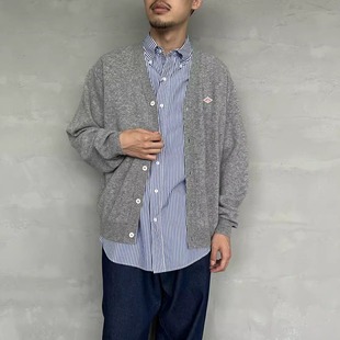 2025冬季 上衣 新款 羊毛V领针织开衫 BEAMS联名DANTON 男士 日单