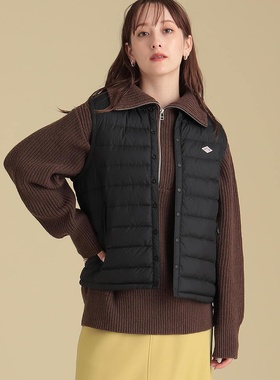 日单2025冬新款尼龙防水超轻百搭圆领羽绒服背心 BEAMS联名D@NTON