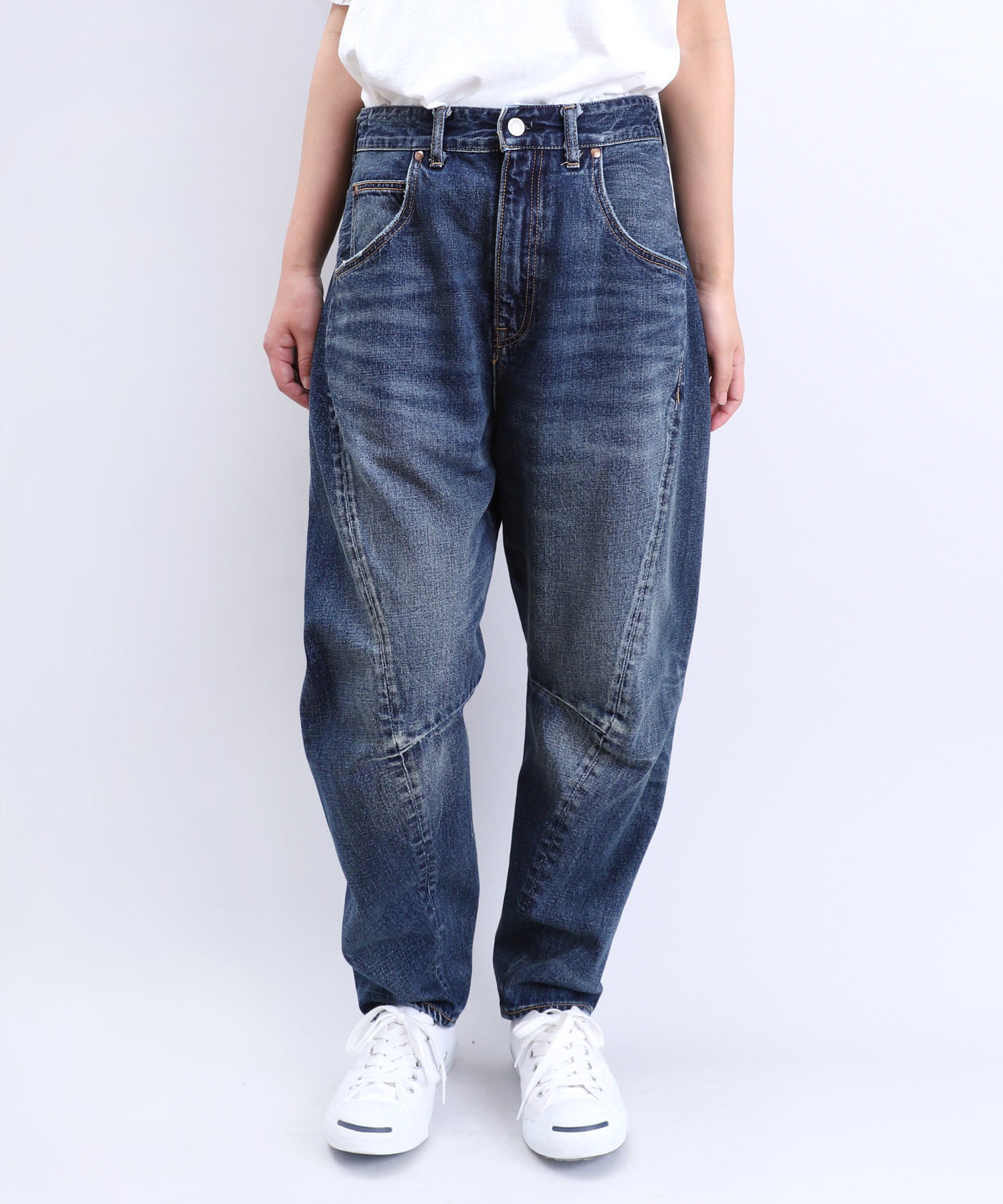 百搭休闲高腰长裤适中棉