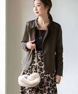 小皮衣 日单 复古百搭休闲纯绵羊皮短款 新品 NOBLE 2025年秋季