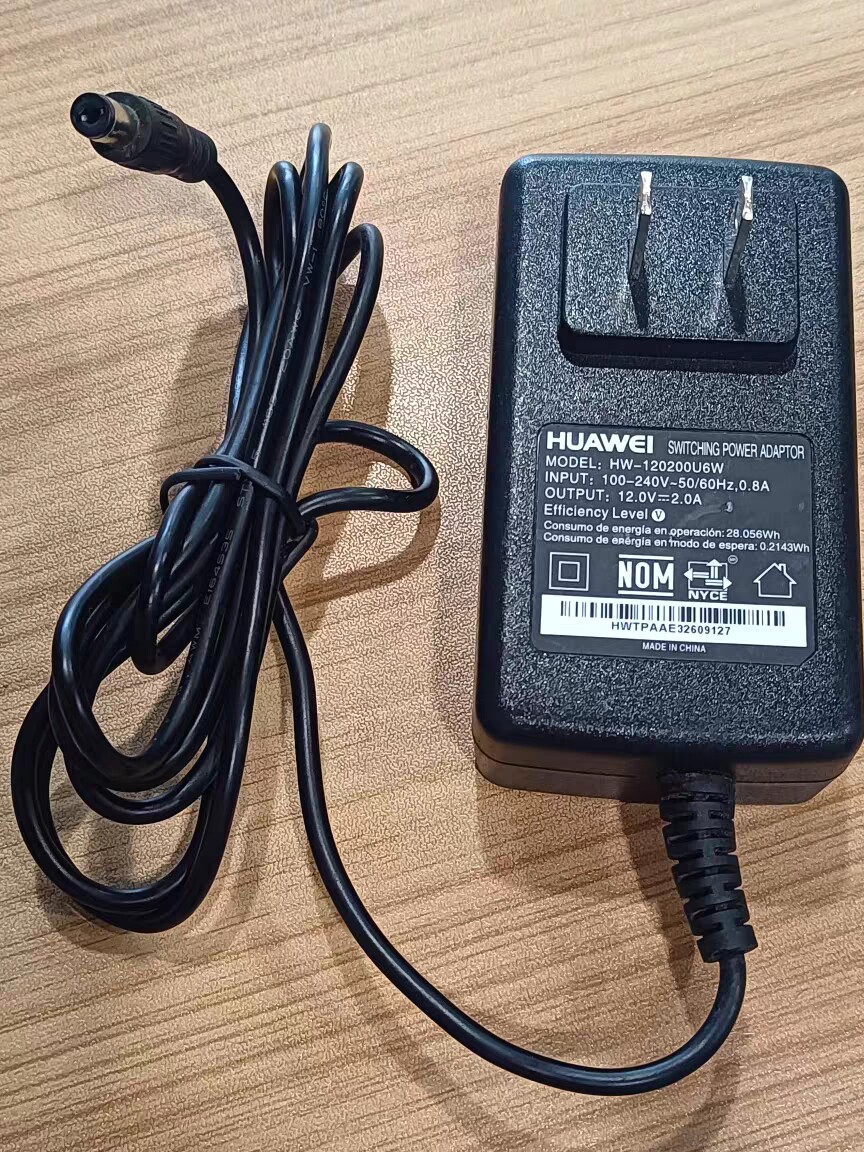华为WS851路由器荣耀PRO光纤猫电源12v2a原装配接器WS831充电线
