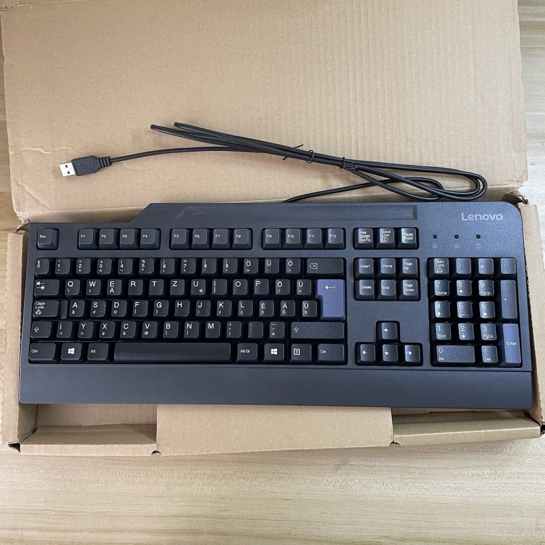 适用于联想匈牙利语USB有线键盘KB1021家用办公笔记本台式
