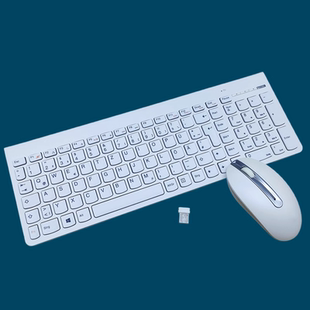 笔记本台式 德国德文 通用 原装 适用于联想无线德语键盘鼠标套装