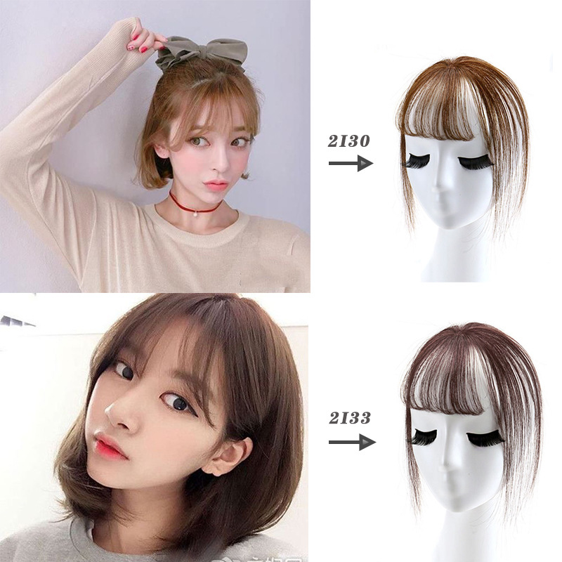 刘海假发女3d空气刘海假发片网红留海轻薄隐形自然多方位假刘海