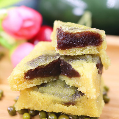 杭州塘栖新鲜盒装绿豆糕