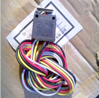 DZW电装行程限位开关 微动开关 HWK-22A IP67 MK2-1  250v 正品