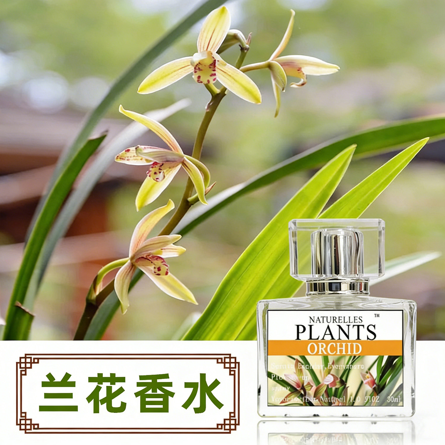 兰花香水正品女士持久淡香清新自然兰花香味的香水野兰花小众香水