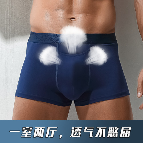 枪弹式分离内裤男士精索莫代尔