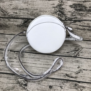 【代工出美】全进口头层牛皮意大利小牛皮美产IDEAL拉链圆饼包