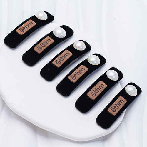 【一字夹】天然海水马贝珍珠发夹韩版潮流百搭