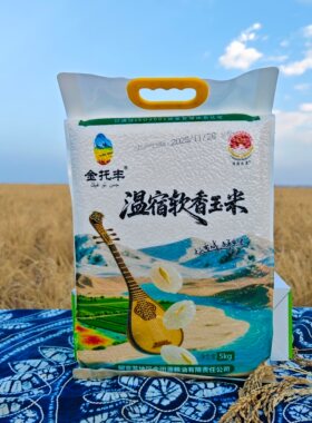 新疆温宿软香羊脂大米5KG家庭装