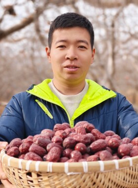 正宗原生态新疆阿克苏灰枣大枣红枣吊干枣未清洗特级2025年新枣