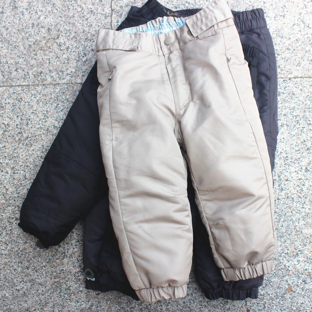 外贸宝宝滑雪裤加棉加厚防风水