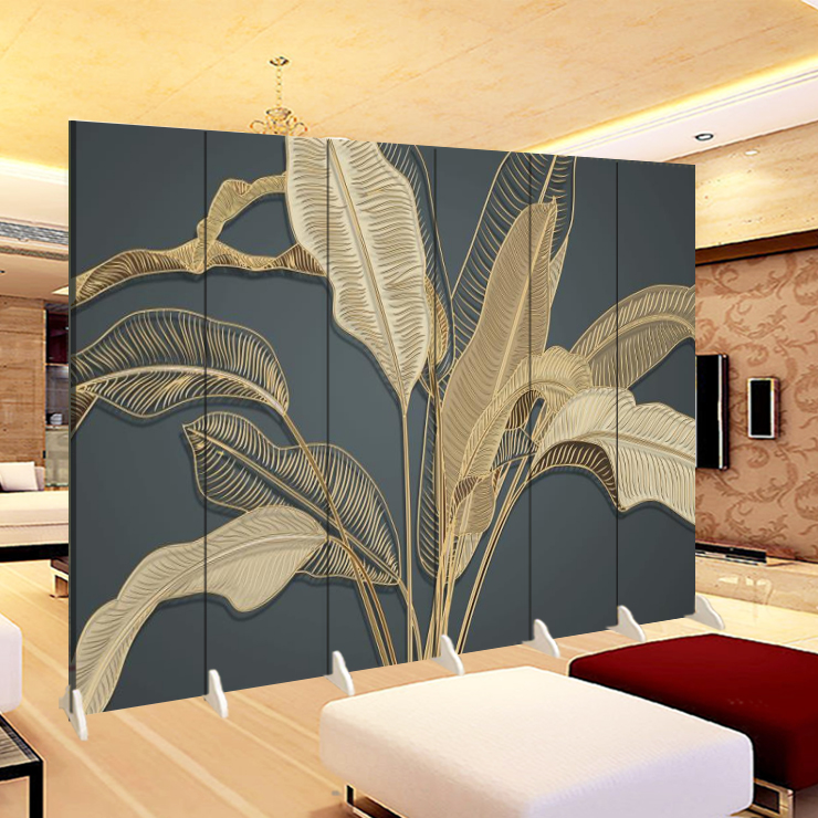 屏风隔断现代简约折叠办公室装饰