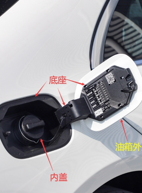 适配21-25年新款奔驰S580油箱外盖S400 S450 S500L电机锁合页W223