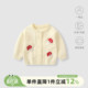 宝宝春装 新款 洋气外套儿童外穿毛线衣 婴儿开衫 女童毛衣春秋针织衫