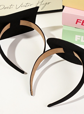 跨境毕业季博士帽装饰发箍学士帽发箍发夹毕业装扮拍照道具毕业帽