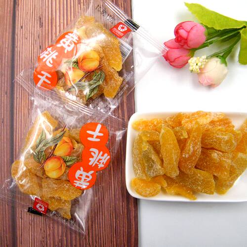 西湖梅园黄桃干小包装果干果脯