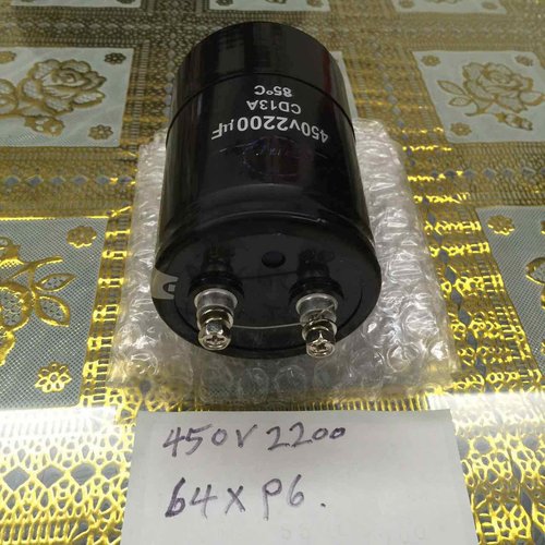450v2200uf 2200uf450V原装全新 铝电解电容器高压螺丝脚64x96