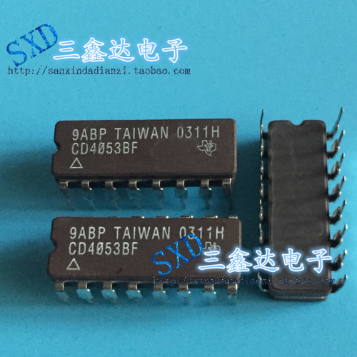 CD4053BF  CD4053BF进口原装拆机 陶瓷芯片 军工级DIP质量保证