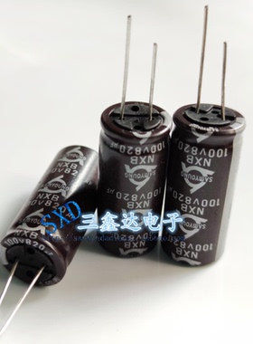 100V820UF 820UF100V原装 功放电源音箱优质滤波电解电容18*40