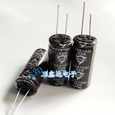 100V820UF 820UF100V原装 功放电源音箱优质滤波电解电容18*40