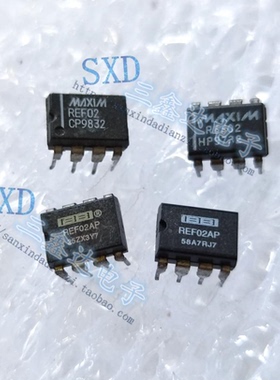 REF02C REF02CP REF02AP进口原装 拆机 电压基准芯片DIP8脚