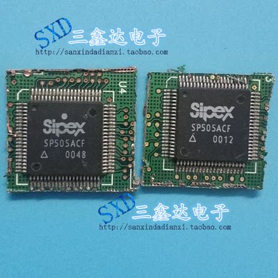 SP505ACF  SP505BCF SIPEX SP505 原装进口拆机带板 QFP80保质量