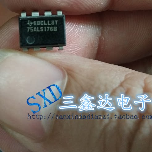 75ALS176B SN75ALS176BP 进口拆机差动总线收发器IC芯片 直插DIP